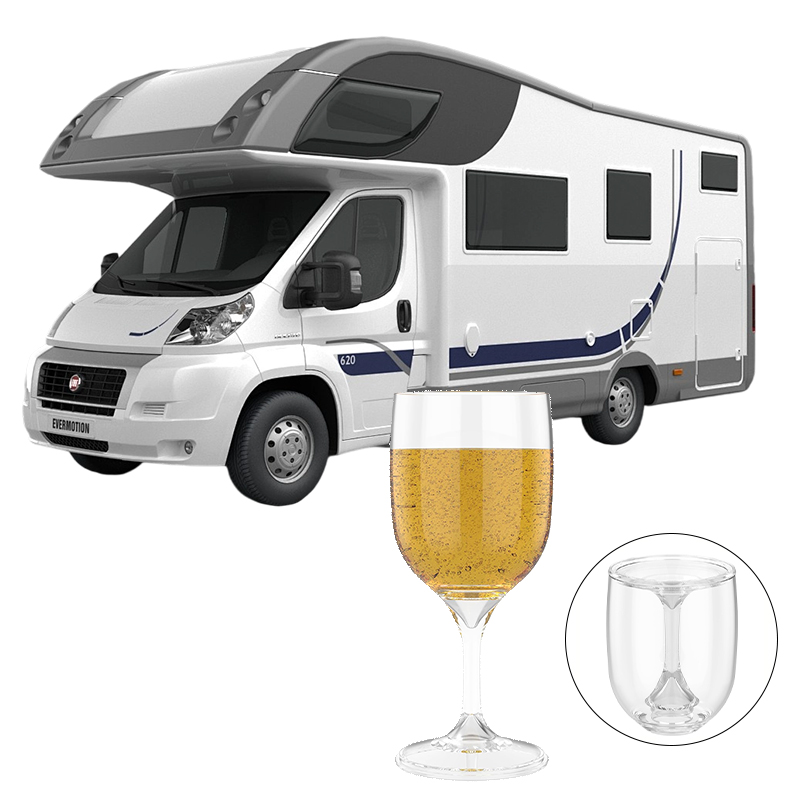 Wine & Beer Guayaquil - Calice per bicchiere da vino portatile